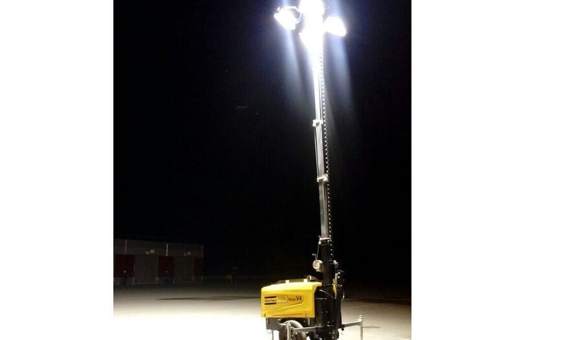 Осветительная мачта Atlas Copco HiLight V4, б/у