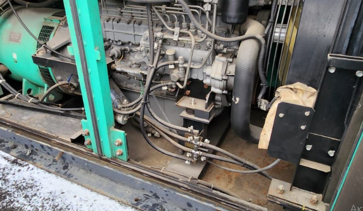 Японский Дизельный генератор Nippon Sharyo NES100EI, 61 кВт, б/у