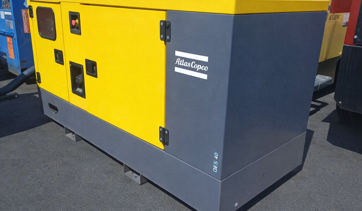 Дизельный генератор Atlas Copco QES 40, 34 кВт, б/у